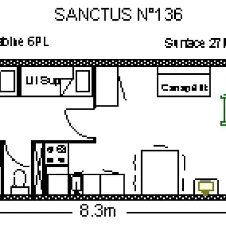 Apartment Sanctus - Pour 6 Personnes Mae-5073